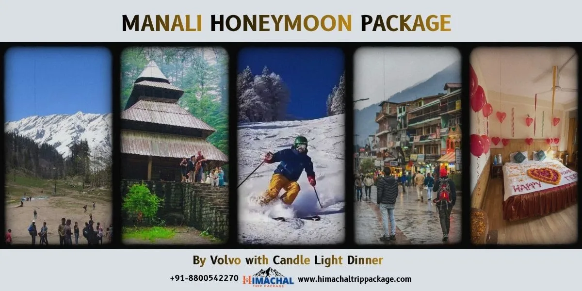 Manali Honeymoon Package from Delhi By Volvo